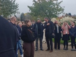 Procesja z modlitwą za zmarłych na Gunnersbury Cemetery (03.11.2024)