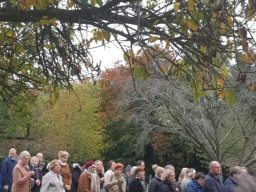 Procesja z modlitwą za zmarłych na Gunnersbury Cemetery (03.11.2024)