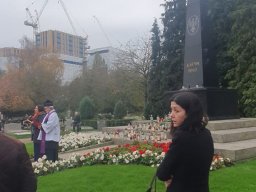 Procesja z modlitwą za zmarłych na Gunnersbury Cemetery (03.11.2024)