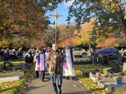 Procesja na Cmentarzu Gunnersbury (02.11.2025)