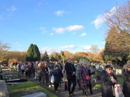 Procesja na Cmentarzu Gunnersbury (02.11.2025)