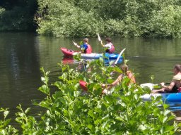 Ministranci jadą na kajaki (29.06.2025)