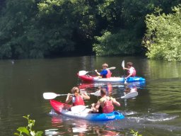 Ministranci jadą na kajaki (29.06.2025)
