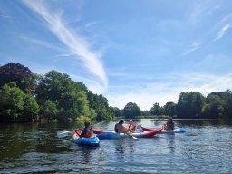 Ministranci jadą na kajaki (29.06.2025)