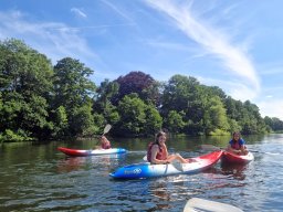 Ministranci jadą na kajaki (29.06.2025)